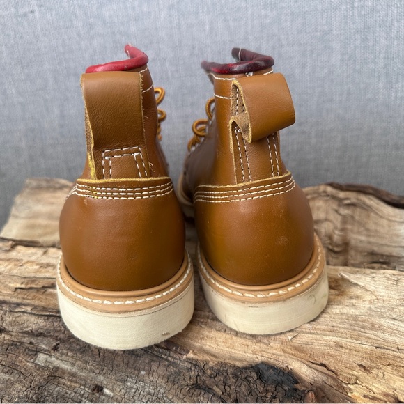 Big Ben Miner Vintage Tan Goodyear welted high quality Leather Boots - Picture 5 of 7